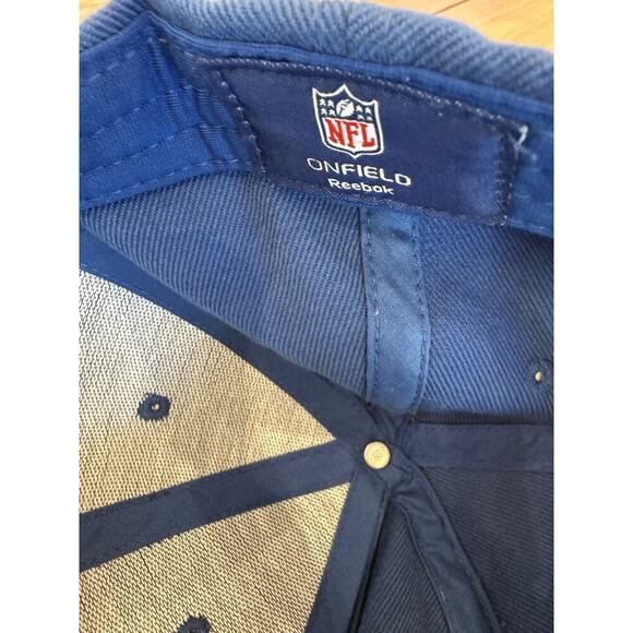 Indianapolis Colts‎ Reebok Authentic NFL On Field Adjustable Cap - Picture 3 of 5